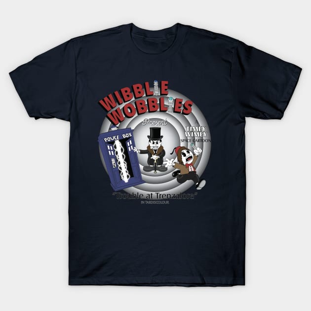 Trouble at Trenzalore T-Shirt by SwanStarDesigns